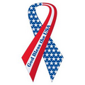 God Bless the USA Outdoor & Ribbon Magnet